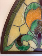 Load image into Gallery viewer, Arched Stained Glass  Window
