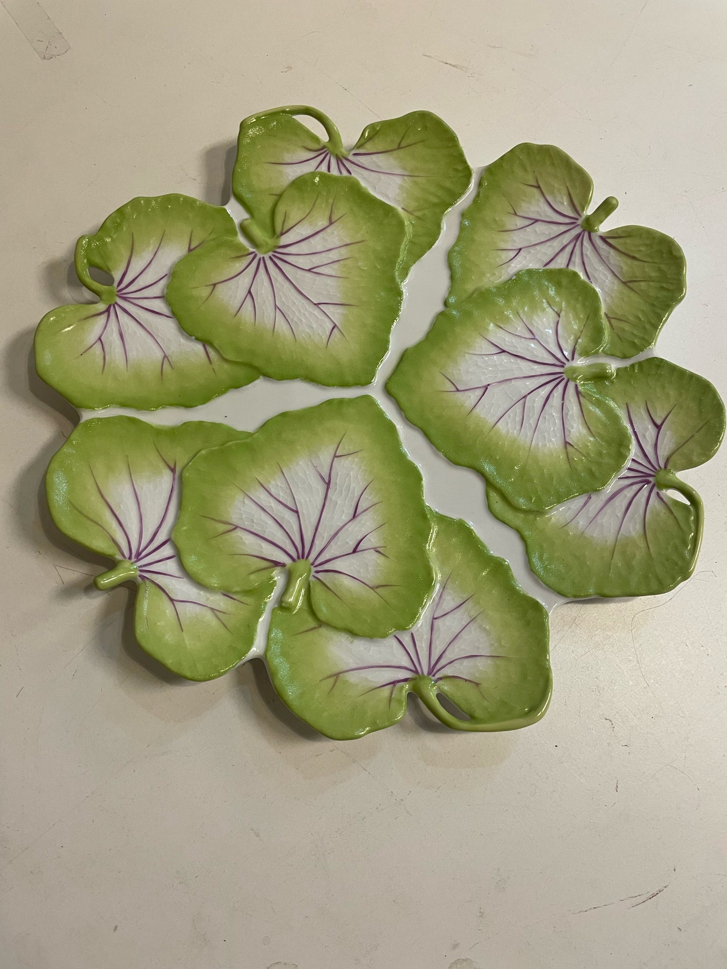Large Lily Pad Plate from Williamsburg Global Views