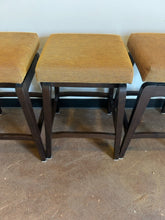 Load image into Gallery viewer, Set of Three Upholstered Counter Stools from Pier One
