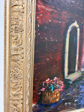 Load image into Gallery viewer, Original Expressionist Oil Painting of Aachen Street by Gus Hunkele, signed
