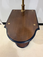 Load image into Gallery viewer, Two Tier Reading Lamp Table with Brass Detailing  from Stiffel
