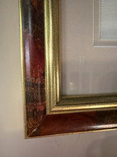 Load image into Gallery viewer, Framed Cross Stitch Winter Scene  III
