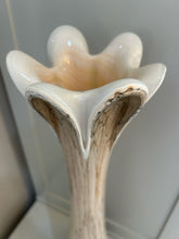 Load image into Gallery viewer, Tall Glass &amp; Ceramic Vase/Decorative Object
