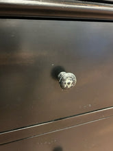 Load image into Gallery viewer, Pair of 3 Drawer St. James Collection Nightstands in Antiqued Black from Restoration Hardware
