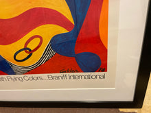 Load image into Gallery viewer, Framed Lithograph, Baniff International  by Alexander Calder, signed
