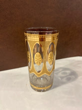 Load image into Gallery viewer, Six Vintage MCM  &quot;Regency&quot; 22K Highball Glasses from Culver Glassware
