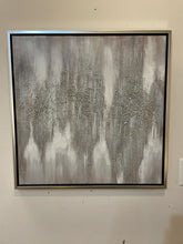 Load image into Gallery viewer, Textured Silver Contemporary Wall Art
