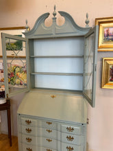 Load image into Gallery viewer, Vintage Four Drawer Secretary in Great Coastal Sage
