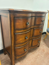 Load image into Gallery viewer, Curved Front Three Drawer Entry Chest/Dresser from Hooker
