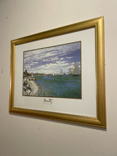 Load image into Gallery viewer, Framed Print Monet &quot;The Beach at Sainte - Adresse&quot;
