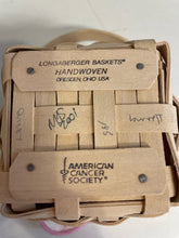 Load image into Gallery viewer, Longaberger Horizon of Hope Basket
