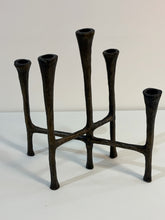 Load image into Gallery viewer, Brutalist Style 5 Candleholder from Crate &amp; Barrel
