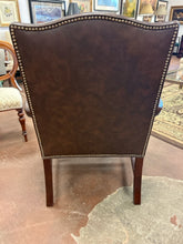 Load image into Gallery viewer, Brown Leather Arm Chair
