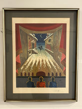 Load image into Gallery viewer, MCM Framed Lithograph "The Crime" by Salvador Dali signed, numbered
