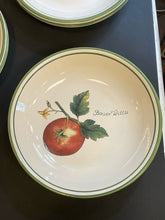 Load image into Gallery viewer, Eight Pasta Bowls &amp; Serving Bowl "Heirloom Tomatoes" from William Sonoma
