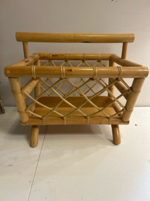 Bamboo Magazine Holder