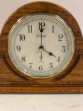 Load image into Gallery viewer, Oak Wood Mantel Clock from LaCrosse Technology
