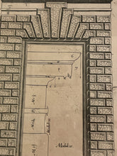 Load image into Gallery viewer, Framed Page Rustic Door of Tuscan Order -  Invention Del Vignola
