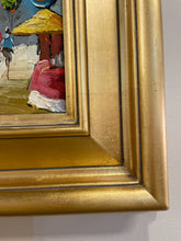 Load image into Gallery viewer, Original Oil Painting of Street Scene in Gold Frame from Art Post Gallery
