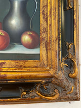 Load image into Gallery viewer, Apples &amp; Pitcher Still Life Print by Guy Perlman, signed
