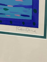 Load image into Gallery viewer, Original Lithograph "Three Flying Fish" by Ken Done, pencil signed and numbered 35/60
