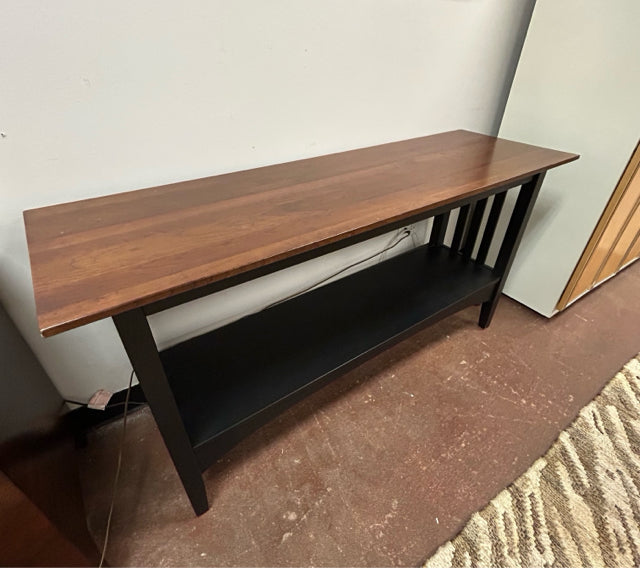 Console Table with Shelf from Ethan Allen