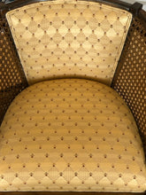 Load image into Gallery viewer, Pair of Vintage MCM Barrel Chairs with Cane Sides
