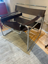 Load image into Gallery viewer, Reproduction Brown &amp; Chrome Wassily Chair
