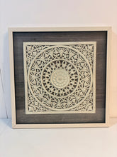 Load image into Gallery viewer, Framed Floral Wall Panel
