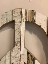 Load image into Gallery viewer, Reclaimed Wood Peace Sign
