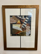 Load image into Gallery viewer, Earth Tone Abstract in Bronze Frame II
