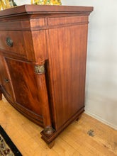 Load image into Gallery viewer, Empire Style Mahogany Server with  Carved Columns
