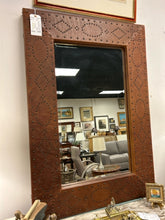 Load image into Gallery viewer, Leather Mirror with Nail Heads from Ralph Lauren
