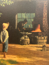 Load image into Gallery viewer, Framed Art Print &quot;Horse and Buggy Days&quot; by Paul Detlefsen, signed
