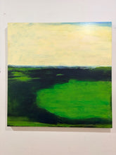 Load image into Gallery viewer, Original Acrylic "Point of Arrival" by Ian Baker Johnson, signed
