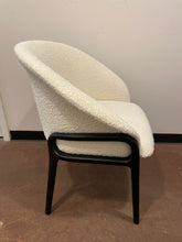 Load image into Gallery viewer, Minimalist Solid Wood Arm Chair with Textured Upholstery from 1st Dibs
