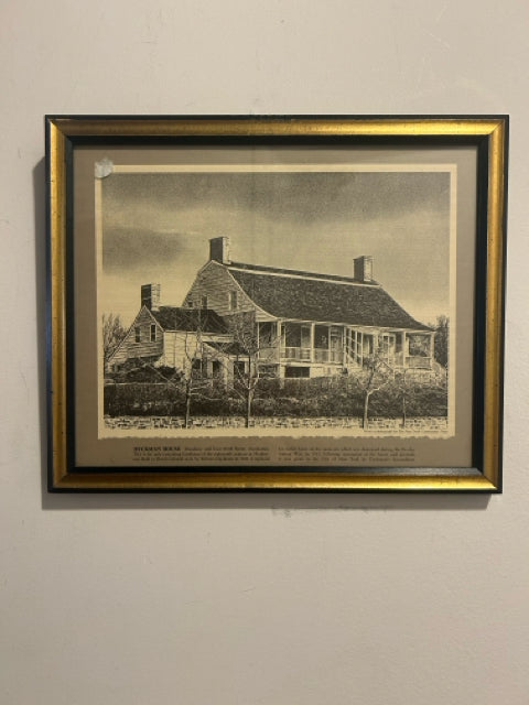 Framed Print Dyckman House, Manhattan