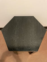 Load image into Gallery viewer, Black Hexagonal End Table
