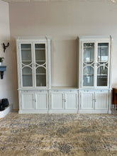 Load image into Gallery viewer, Five Piece Athens Modular Media Console with Glass Front Bookcases from Arhaus
