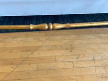 Load image into Gallery viewer, Hollywood Regency Glass Top Console Table with Brushed  Gold Metal Base from Holly Hunt
