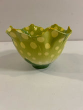 Load image into Gallery viewer, Buttercup Polk a Dot Ceramic Bowl by Mustardseed &amp; Moonshine
