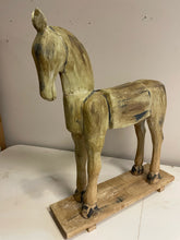 Load image into Gallery viewer, Folk Art Horse Sculpture

