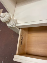 Load image into Gallery viewer, White Painted Bookcase with one Drawer from Broyhill
