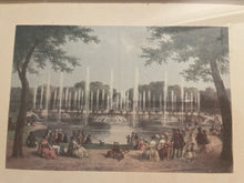 Load image into Gallery viewer, Framed Print of the  Fountains at Palace of Versailles by Isidore Deroy
