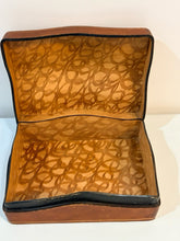 Load image into Gallery viewer, Vintage Leather Jewelry Box/Storage Box  made in Italy
