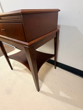 Load image into Gallery viewer, One Drawer End Table with  Pull Out Tray
