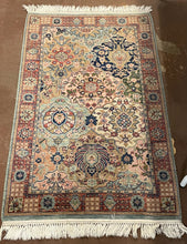 Load image into Gallery viewer, Blue, Rose &amp; Turquoise Rug

