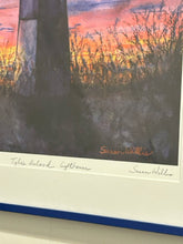 Load image into Gallery viewer, Original Giclee"Tybee Island Lighthouse" by Susan Willis, signed &amp; numbered
