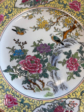 Load image into Gallery viewer, Vintage Chinese Porcelain Enamel Design Plate "Famille Rose"
