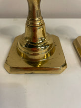 Load image into Gallery viewer, Pair of Vintage Brass Candleholders

